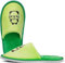 Pantofole viaggio bambini, Cosy Coral Velvet Pantofole spesse suole 7mm Anti-Slip House Pantofole Riutilizzabili Guest Pantofole Ragazzi e Ragazze Bagno Travel Hotel Home 5 ai 7 anni (bambini,verde)