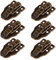 ORFOFE 6piezas Cerradura De Caja De Madera Pestillo Antiguo Para Joyeros Accesorios Para Muebles y Almacenamiento Antiguo