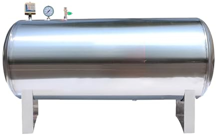 Pressure Tank 100 160 200 250 300 500 700 L Horizontaler Drucktank Aus Edelstahl/Wasserdrucktank Für Brunnenpumpen- Und Sprinklersysteme – Druckspeicherbehälter Für Hauswasser ( Size : 95x65cm/37x25in