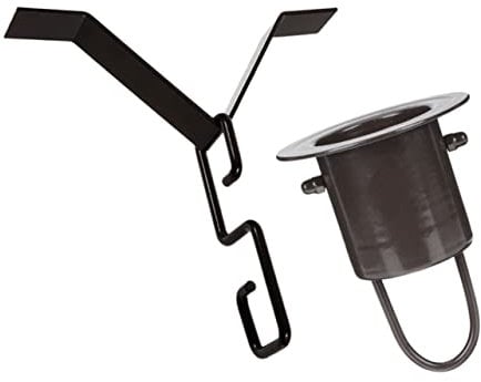 Sosoport 1set Rain Chain Adapter Hook Gutter Installation Kit for Rain Chains Drainer Accessories for and Outdoor Use