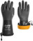 LANON PU Waterproof Work Gloves, Winter Gloves for Freezer Work, Micro-Foam Non-Slip Thermal Gloves, Fleece Lining, X-Large