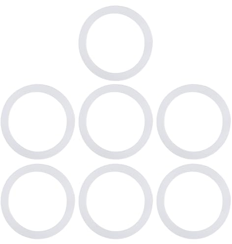 YOUNAFEN Lot de 7 joints d'étanchéité en silicone pour couvercle de bouteille isotherme, 50 x 40 cm