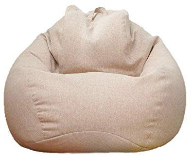 Housse de pouf poire avec fermeture éclair sans rembourrage