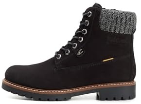 camel active Damen Hoher Schnürboot aus Nubukleder