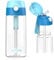 Jarlson® - Gourde Enfant EMI - bouteille enfant 500 ml - Gourdes sans BPA - avec de la paille - pour l'école, les sports et la maternelle