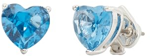 Kate Spade New York Heart Studs, Blue