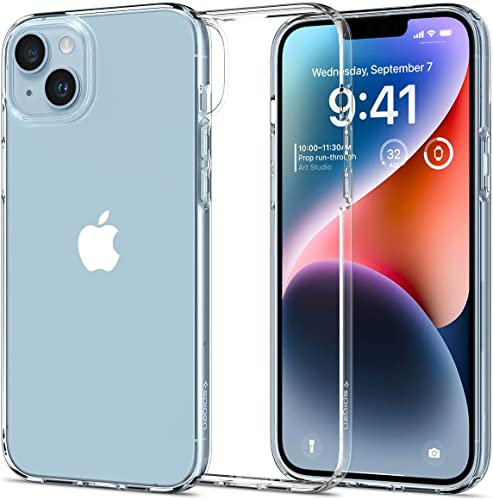 Crystal Clear Transparent for iPhone 14 Plus 6.7'' Gel Case | Comes with Anti-Scratch, Shock Absorption and Anti-Yellowing Protection | Slim-Fit Soft Silicone Cover | Supports Wireless Charging