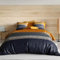 Housse de Couette réversible 220x240 cm + 2 taies d'oreiller 63x63 cm Percale de Coton Ubud