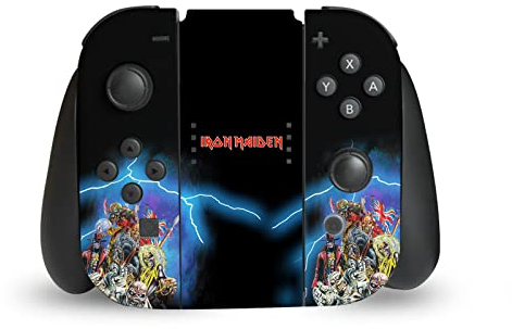 Head Case Designs Officially Licensed Iron Maiden Best Of Beast Graphic Art Vinyl Sticker Gaming Skin Decal Cover Compatible With Nintendo Switch Joy-Con Controller