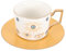 UPKOCH 1satz Evil Eye Kaffeetassen Set Vintage Stil Keramiktasse Mit Untertasse Für Kaffee Tee Heiße Robuste Und Pflegeleichte Teetasse Für Zuhause Und Nachmittagstee