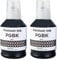 SHUOLEI GI51 GI50 Ink Cartridges Compatible with Canon Pixma GI-51 GI-50 Ink Bottle Multipack for Pixma G1520 G1530 G1560 G2520 G2560 G2570 G3520 G3560 G4570 G5050 G6050 G7050 GM2050 GM4050(2 Black)