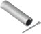ProPlus Achse für Stützrad Ø20mm x 81mm Bugrad Deichselrad Stahl Anhängerstützrad Stahl