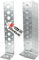20 Stück Flachstahl-Betonanker Flachstahlanker Anker zum Einbetonieren Befestigungswinkel 200 mm x 40 mm Breite 40 mm Materialstärke 2 mm