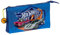 Hot Wheels Sonny - Portatodo Triple, Estuche Infantil, Estuche Niño, Ideal para Niños en Edad Escolar, Cómodo y Versátil, Calidad y Resistencia, 22x3x12 cm, Color Azul Marino