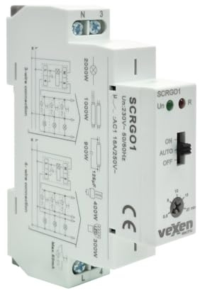 Vexen Electric – Interruttore luce per scale 1NO 16A AC230V