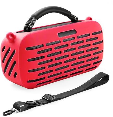 Fiorky Schutzhülle aus Silikon, kompatibel mit tragbaren Bose SoundLink Max BT-Lautsprechern, stoßfeste, Flexible Tragetasche, Kratzfest, Schutzhülle, Ant-Drop-Hülle