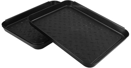 CAXUSD Bandeja De Plástico para Botas De 3 Piezas Alfombrillas Grandes para Zapatos Mojados Alfombrilla para Botas De Perro Alfombrilla para Mascotas Suelo De Entrada Color