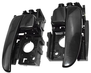 PFBGEXV Interior Inner Door Handle For Hyundai For Elantra 2001 2002 2003 2004 2005 2006 2Pcs Car Interior Door Handle Front Left & Right Black Inside Door Handle Handle Trim