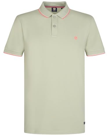Petrol Industries Herren Poloshirt Kurzarm - Baumwolle - Klassischer Kragen - Herrenbekleidung