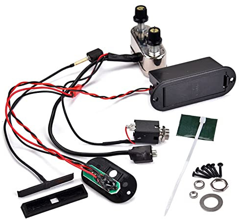 Ensemble de Ramassage de Violon, Réduire le Bruit et les Interférences Facile à Utiliser avec des Accessoires Complets Bon pour les Joueurs et les Débutants