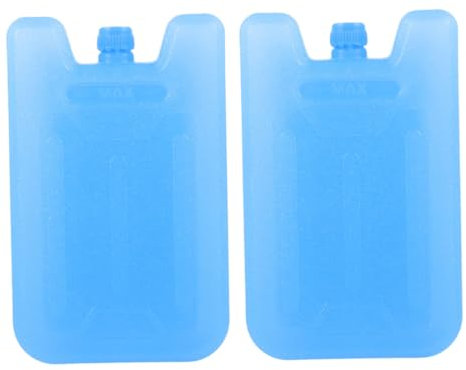 HEMOTON Blocs De Glace pour Climatiseur Ventilateur Glacière 2 Pièces