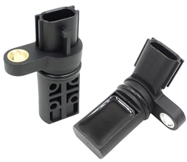 2 pezzi Sensore albero a camme e albero motore for Nissan Micra K12 CK12E CG10DE CG12DE CR12DE CR14DE CGA3DE 237314M505 237316J966