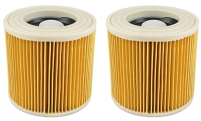 Compatible For Karcher WD3,MV3 WD3 Premium Aspirateur Sec Et Humide SE4001 MV1 WD3200 WD3300 A2204 A2656 Filtre De Sac À Poussière De Remplacement(2pcs)