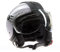 Jethelm Rollerhelm Policehelm CMX Pepper Leder weiß schwarz