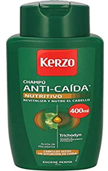 Kerzo Champú Anticaída Nutritivo para Cabellos Secos - 400 ml