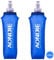 AONIJIE Morbida Borraccia Ciclismo Bici Sacca Idrica Soft Flask Porta Borracce Trail Running Corsa Borraccia (500ml-2pcs)