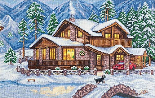 PANNA PS-1990 Kreuzstichset, Mehrfarbig, 41x28cm
