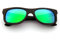 LUI SUI Männer Frauen Retro Holz Polarisierte Linse Sonnenbrille UV Schutz Eyewear Leichte Holzrahmen Float Stil Gläser für Reisen Radfahren Angeln