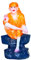 ESPlLANADE Dekofigur Sai Baba, 17,8 cm, Heimdekoration, Idol, Statue, Murti-Figur