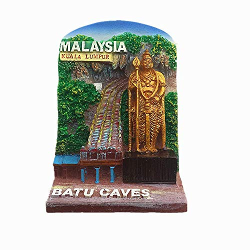 3D Batu Höhlen Kuala Lumpur Malaysia Kühlschrankmagnet Reise-Souvenir Geschenk Home Küche Kühlschrank Dekoration Magnet-Aufkleber Magnet Sammlung