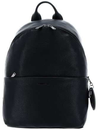 Mandarina Duck Mellow Leather P10fzt35, Zaino Donna, (Nero), 34x31x8 L x H W