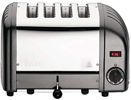 4 SLOT TOASTER METALLIC CHARCOAL FOR DUALIT VARIO MODEL 40348 FOUR SLICE