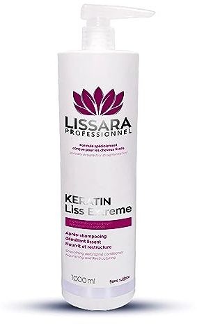 Conditioner Sulfatfrei - Silikonfrei - Parabenfrei - mit Keratin - Brasilianischer After Smoothing Extender - 1000ml