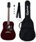 Epiphone Starling Acoustic Player Pack Wine Red - Westerngitarre