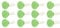 Viudecce Scented Cartridge Freshener Tabs for Gtech AirRam Multi MK2 K9 Vacuum Cleaner (Pack of 12)
