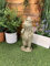 J and L Stone Ornaments 'Toad/Frog' Wind in the Willows Concrete Statue Ornament - Grey - Statue - Garden Statue