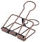 Extra große Binder-Clips, 5,1 cm, große Papierklemmen, Kupfer, für Büro, Schule, Zubehör (15 Stück)