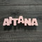 Framan MDF Personalizado con Nombres, Letras de Madera Decorativas con Nombres de Chico o Chica (Aitana)