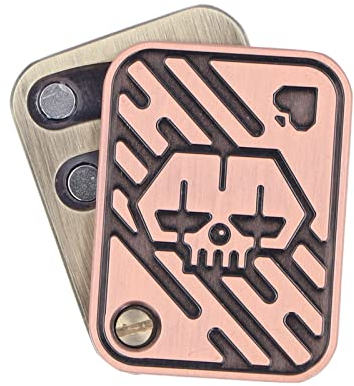 Fidget Slider Toy, Metal Cards Fidget Slider EDC Fidget Toys para Adultos TDAH Autismo Ansiedad Alivio del Estrés Juguete Magnético Fidget Descompresión Háptica