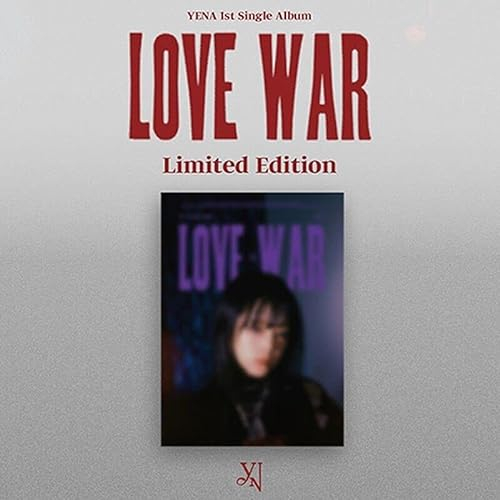 IZ*ONE CHOI YENA LOVE WAR 1st Single Album ( LIMITED EDITION Ver. ) K-POP SEALED