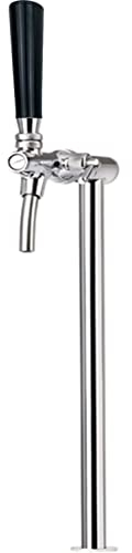 BieTal® Zapfsäule Wasser Schanksäule 1-leitig inkl. Schankhahn Edelstahl Wasserschanksäule Wasserzapfsäule