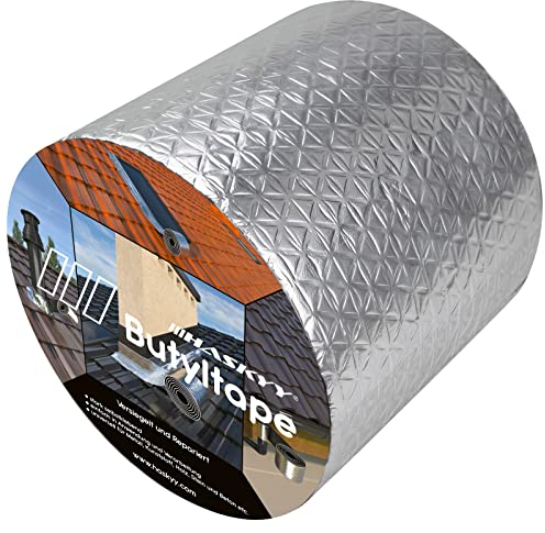 Butylband Dachband Dachreparatur 100 mm x 10 lfm Butyl-Tape Aluband Reparaturband Dichtband
