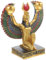 IMIKEYA Ägyptische Verzierung Ägyptische -Figur Ägyptische Statue Fotoverzierung Göttin Figur Ägyptische Pharaofigur Von Anubis Hekate-Statue Ist Antikes Ägypten Flügel Harz