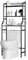 BTGGG 3 Tiers Over Toilet Storage Rack with Removable 2 Hooks Drum Washing Machine Storage Freestanding Laundry Shelf Organizer Multipurpose Metal Bathroom Organizer Rack, Black