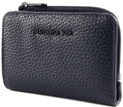 Mandarina Duck Mellow Leather Wallet, Reisezubehör Damen-Geldbörse, Einheitsgröße, Kleid Blue, Einheitsgröße