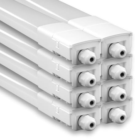 LUXULA LED Feuchtraumleuchte, 120 cm, 32 W, 3616 lm, 4000 K (neutralweiß), IP66, durchschleifbar, Fast Connector (8)